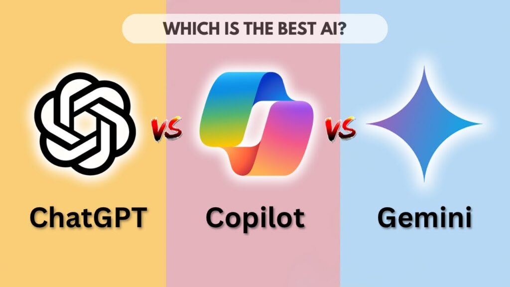 ChatGPT vs Gemini vs Copilot