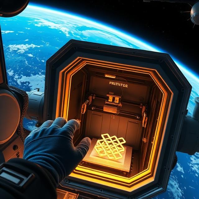 Beyond Gravity: The Quiet Revolution of Metal & Polymer Fabrication on the ISS iss