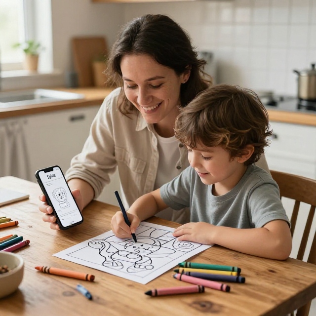 Give Your Kids a Personalized Activity: Splat’s AI Makes Photos Colorable 2025 splat2