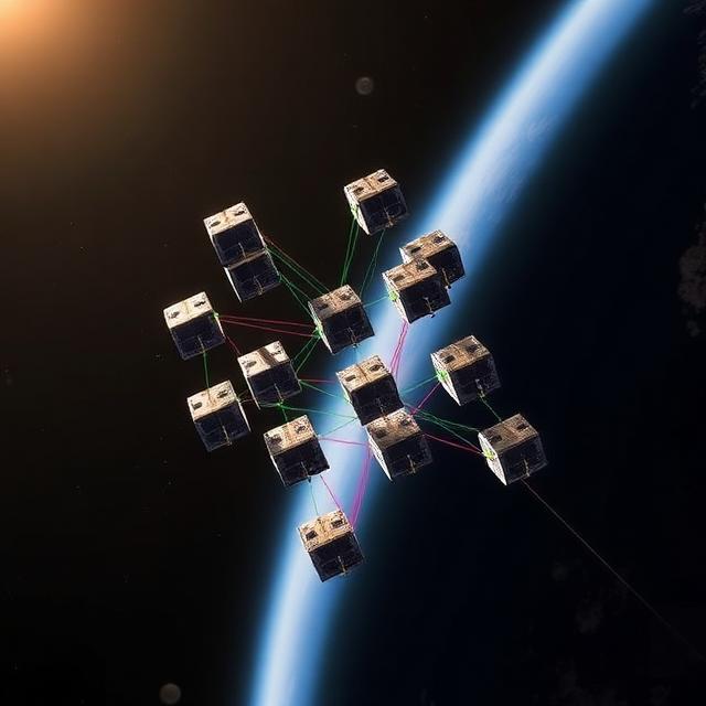 Swarm Robotics in Space: The Tiny, Smart Teams That Will Build Our Cosmic Future 2025 swarm5